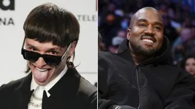Kanye West y Peso Pluma lanzan canción con guiños al "Chapulín Colorado" y la lucha libre mexicana