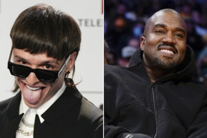 Kanye West y Peso Pluma lanzan canción con guiños al "Chapulín Colorado" y la lucha libre mexicana