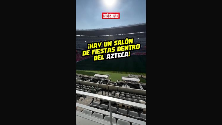 ¡Hay Un Salón De Fiestas Dentro Del Estadio Azteca!