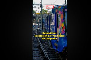 Rehabilitan La Estación De Tren Ligero En Tasqueña