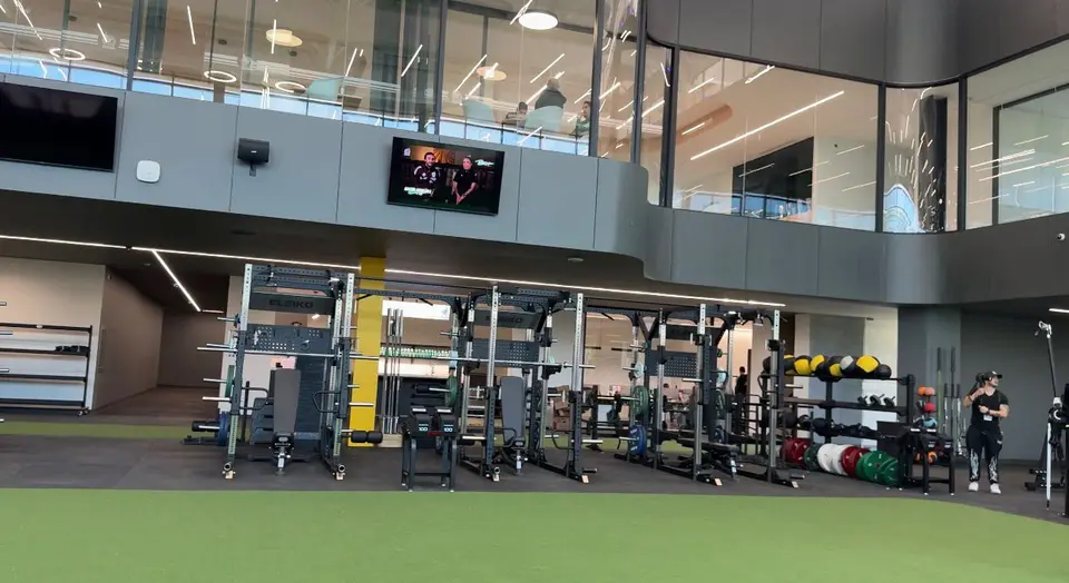 Gimnasio dentro del CAR I Iliany Aparicio