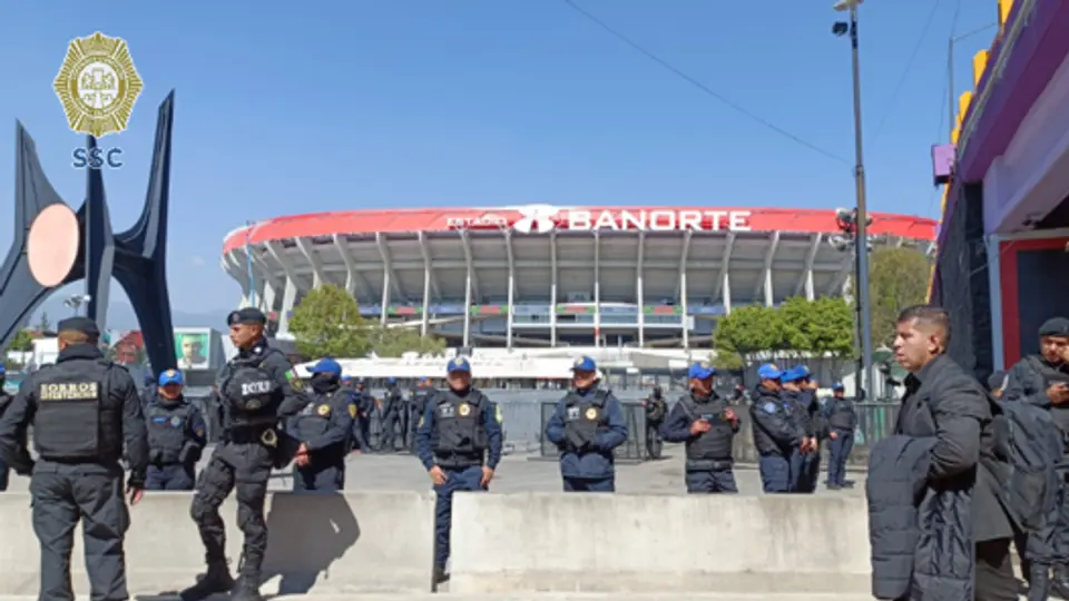 Operativo “Estadio Seguro”. / SSC