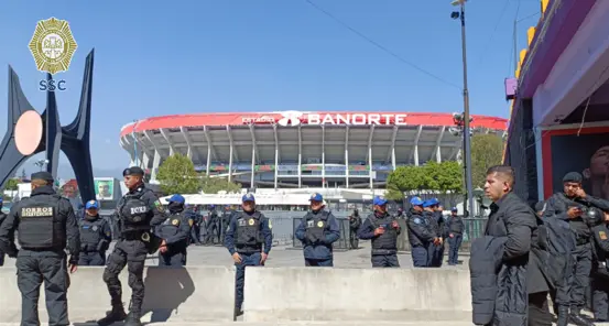 Operativo “Estadio Seguro”. / SSC