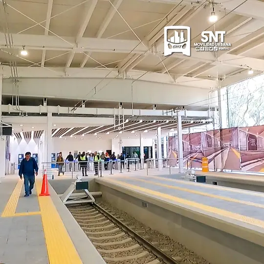 La ruta remodelada del Tren Ligero l SNT Movilidad Urbana
