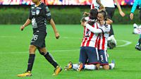 Jugadoras de Chivas celebran en la Final contra Pachuca en el Apertura 2027 de la Liga MX Femenil | IMAGO 7