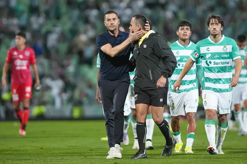 Francisco Rodríguez Vílchez con Santos en el Clausura 2026 de la Liga MX | IMAGO 7
