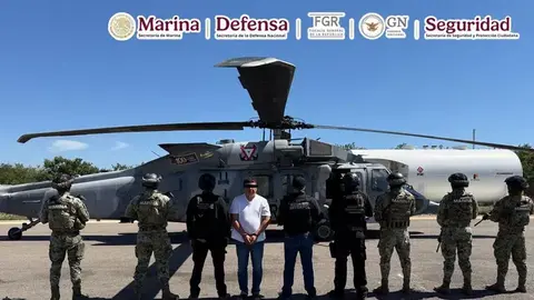 El criminal está acusado de mover hasta 70 toneladas de droga al año hacia Estados Unidos, según autoridades./ FGR