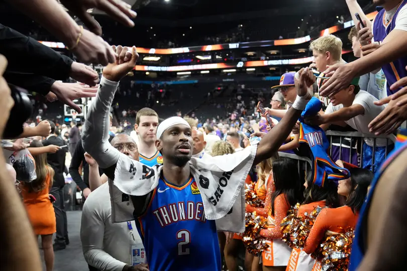 Shai Gilgeous-Alexander guió a la victoria al Thunder de oklahoma | AP
