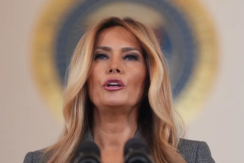 Melania Trump calificó el monólogo como ofensivo y una forma de “sembrar odio”./ AP