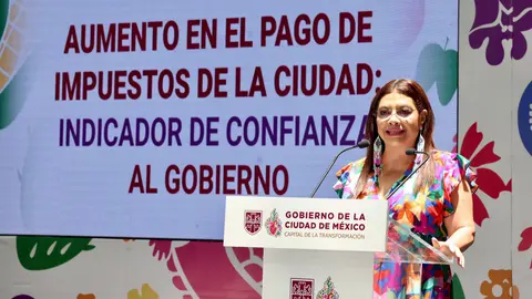 La jefa de Gobierno, Clara Brugada, anunció que para finales de mayo la Línea 2 podría ser abierta / FB: @ClaraBrugadaM