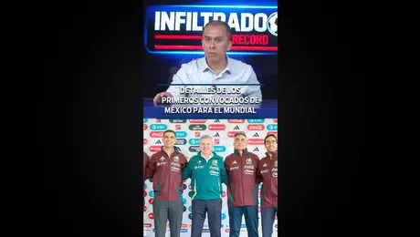 Detalles de los convocados de México para el Mundial