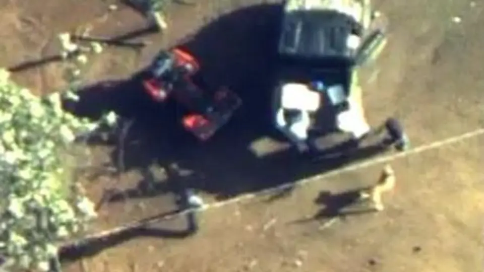 El objetivo intentó ocultarse en la zona, pero fue ubicado gracias a vigilancia aérea./ FGR