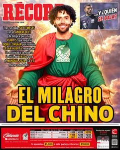 Portada RÉCORD 28 de Mayo de 2026