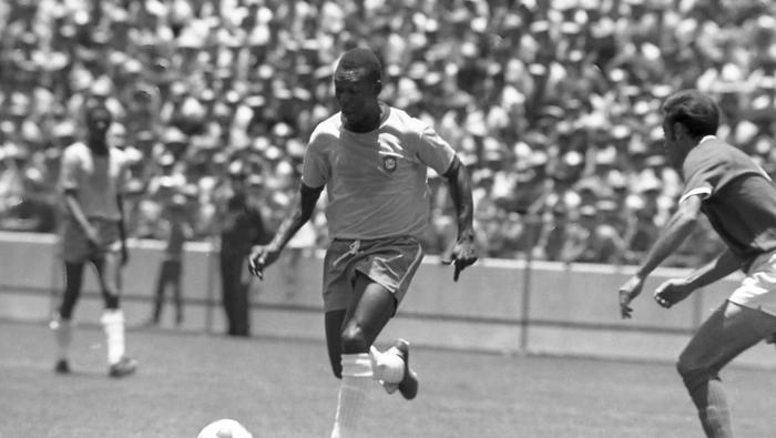 Pelé durante el Mundial México 1970. l MEXSPORT