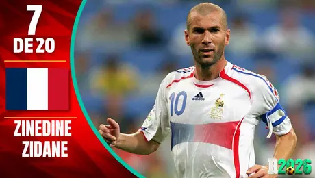 Leyendas mundialistas: Zinedine Zidane, una obra de arte sacra sobre el césped