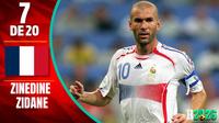Leyendas mundialistas: Zinedine Zidane, una obra de arte sacra sobre el césped