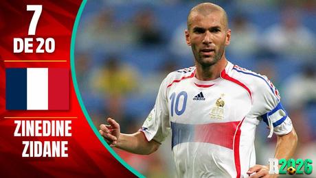 Leyendas mundialistas: Zinedine Zidane, una obra de arte sacra sobre el césped