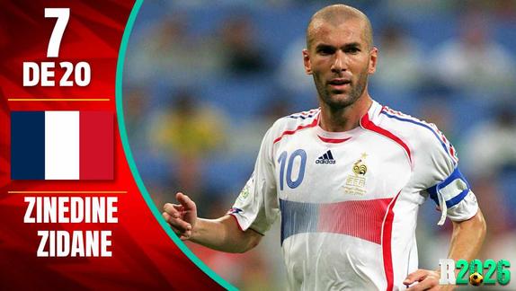 Leyendas mundialistas: Zinedine Zidane, una obra de arte sacra sobre el césped