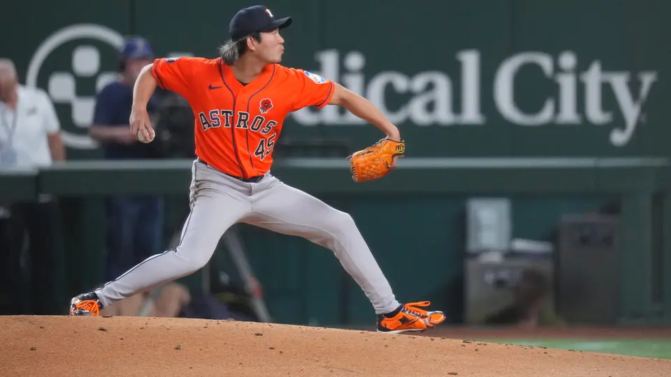 Tatsuya Imai abriendo con los Astros | AP