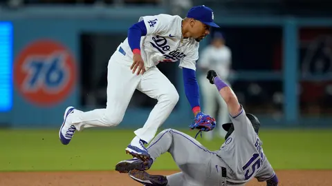 Victoria de los Dodgers ante los Rockies | AP