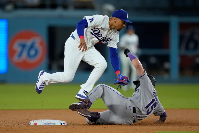 Victoria de los Dodgers ante los Rockies | AP