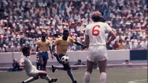 Brasil venció a Inglaterra en la Fase de Grupos, de México 1970. l MEXSPORT