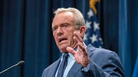 Robert F. Kennedy Jr., actual secretario de Salud de Estados Unidos. / AP