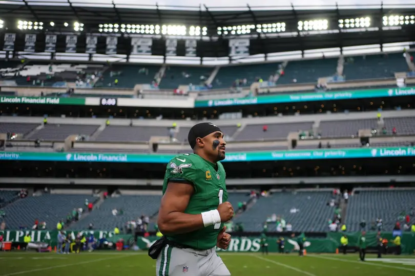 Jalen Hurts en el Lincoln Field | AP