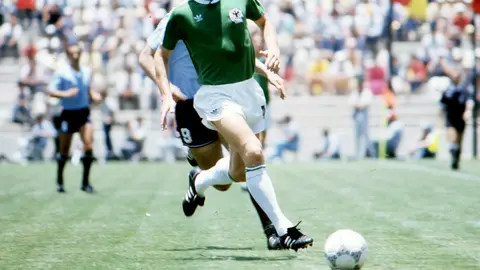 Alemania Federal jugó en Querétaro contra Uruguay en México 1986. l MEXSPORT