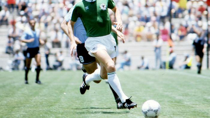 Alemania Federal jugó en Querétaro contra Uruguay en México 1986. l MEXSPORT