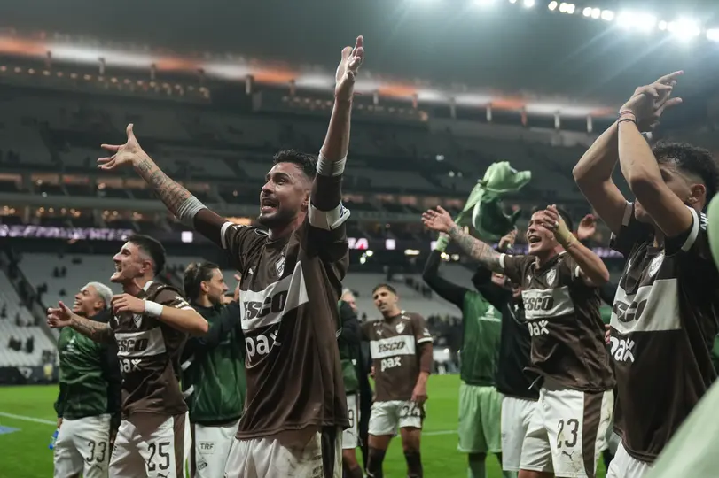 Platense tras clasificar a los Octavos de Final de la Copa Libertadores | AP