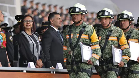 Omar García Harfuch dice que pensar en la presidencia sería una falta de respeto para las Fuerzas Armadas / FB: @OGHarfuch