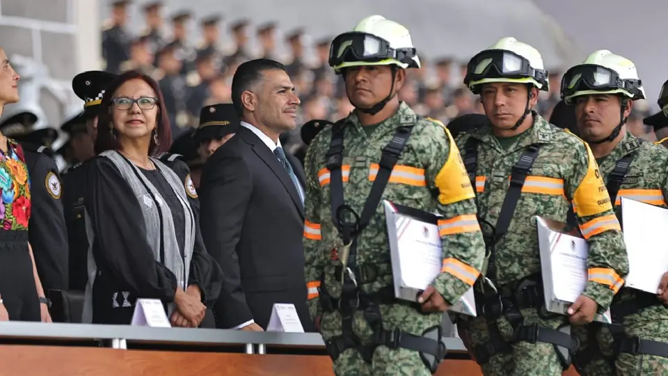 Omar García Harfuch dice que pensar en la presidencia sería una falta de respeto para las Fuerzas Armadas / FB: @OGHarfuch