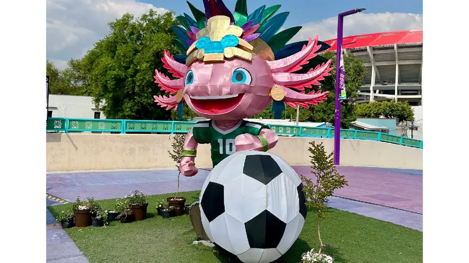 El ajolote cerca del estadio azteca ha causado polémica | X