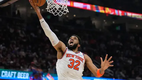 Karl-Anthony Towns, jugador. de los Knicks | AP