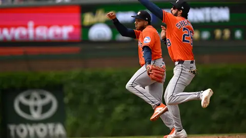 Branden Shewmake y Jeremy Peña | AP