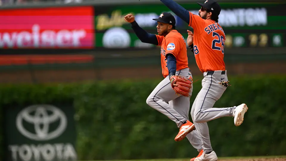 Branden Shewmake y Jeremy Peña | AP