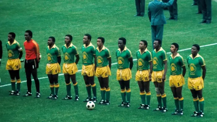 La selección de República de Zaire en el Mundial de Alemania 1974 | AFP