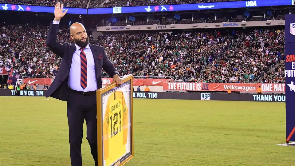 Tim Howard en homenaje con Estados Unidos | AP