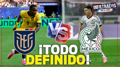 ¡TENEMOS RIVAL! México va contra Ecuador en 16vos