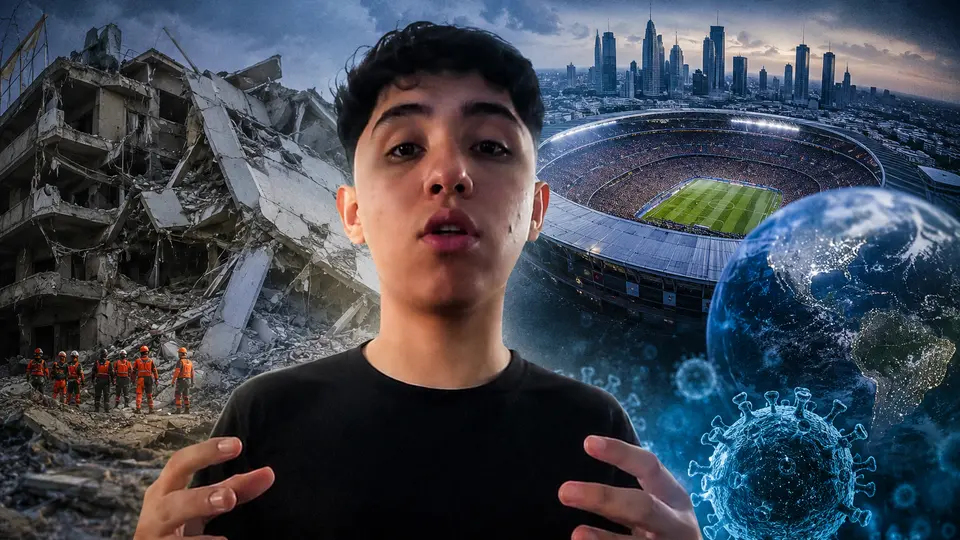 Jesús López, conocido en TikTok como "El servidor", volvió a viralizarse tras compartir una nueva profecía relacionada con el Mundial 2026./ IA