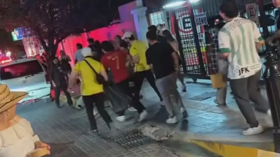 Pelea en Monterrey | CAPTURA DE PANTALLA
