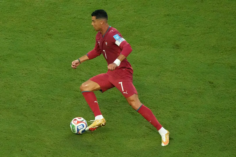 Cristiano Ronaldo ante Colombia | AP