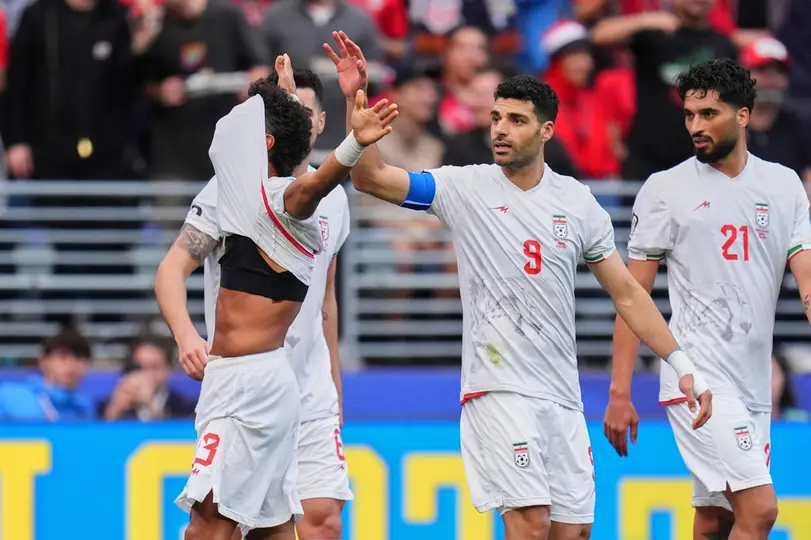 Ramin Rezaeian, jugador de Irán | AP