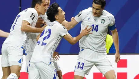 Uzbekistán pega primero y toma ventaja sobre Congo