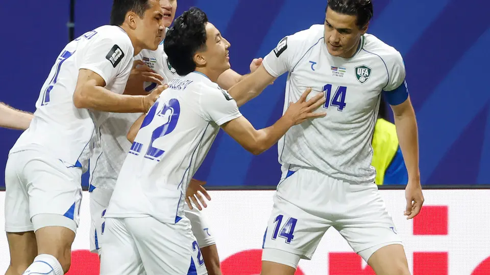Eldor Shomurodov celebra su gol ante RD del Congo | AP