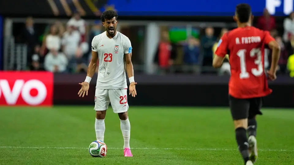Ramin Rezaeian, jugador de Irán | AP