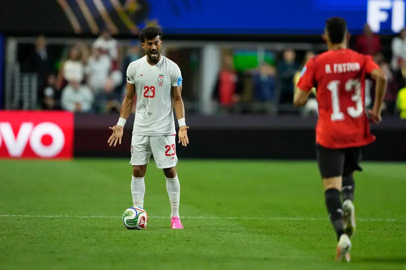 Ramin Rezaeian, jugador de Irán | AP