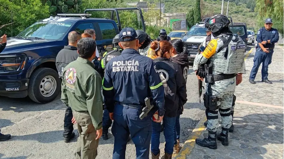 Autoridades federales, estatales y municipales participaron en el operativo que permitió recuperar al felino sin incidentes./ X: @pciviledomex