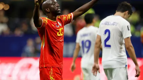 Yoane Wissa, jugador del Congo | AP